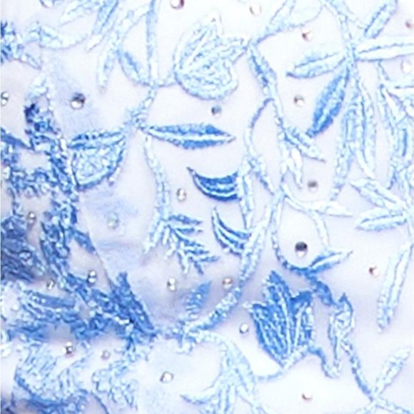 Say Yes to the Prom Embellished Embroidered Gown - Picture 6 of 10